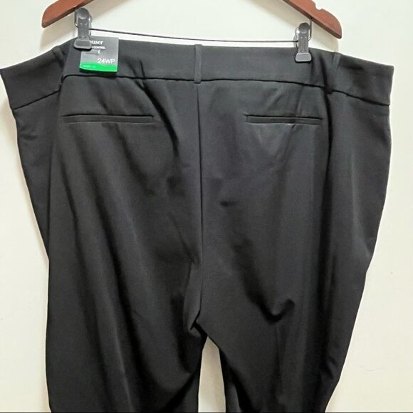 Alfani Black Tummy Control Pants Size 24P - Picture 4 of 8